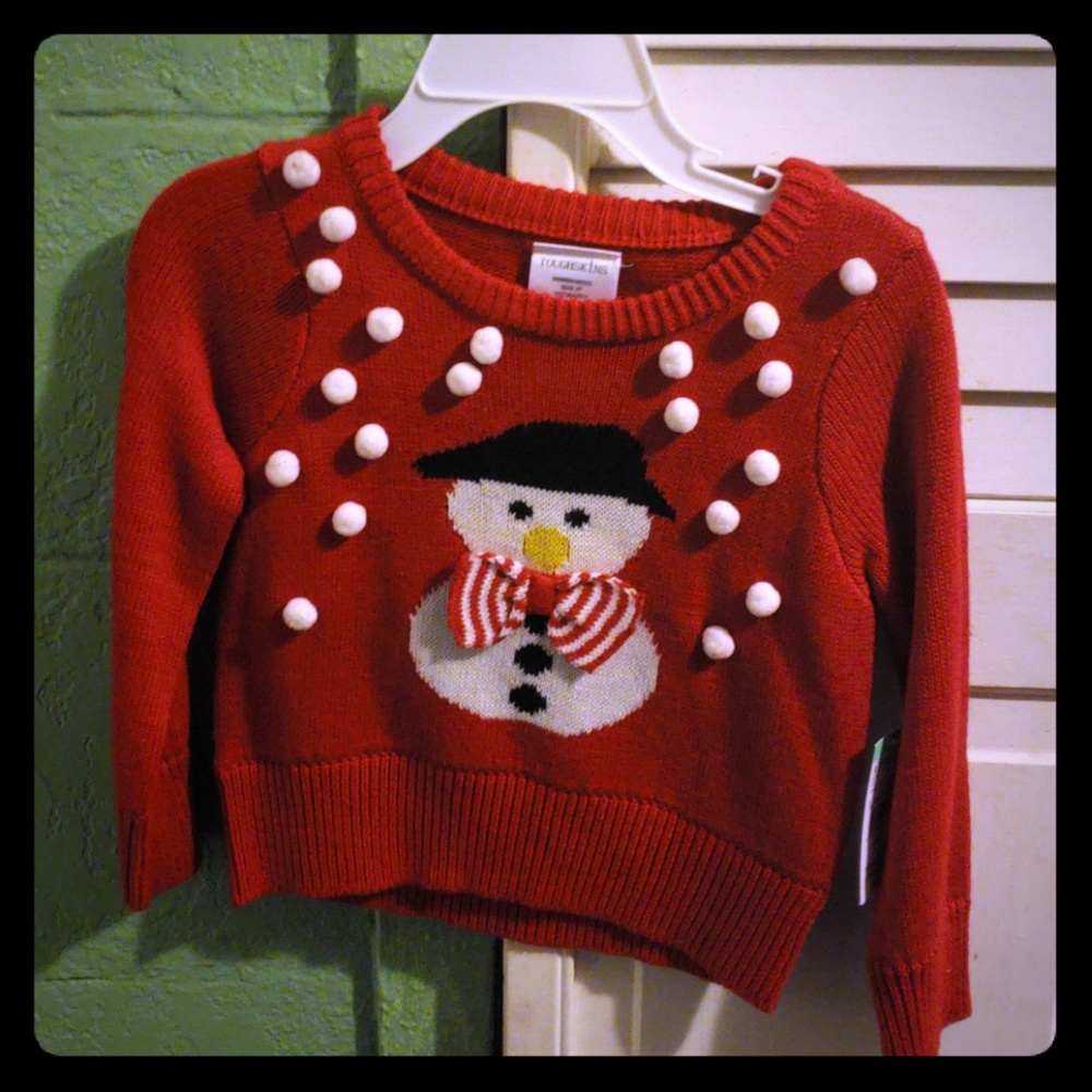 Red Sweater for a 2 year old